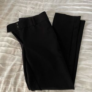 LOFT Black slim fit cropped dress pants
